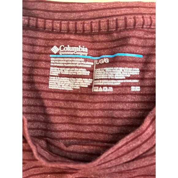 Columbia mens Short Sleeve Button Up and TShirt Lot Size L - Picture 10 of 12